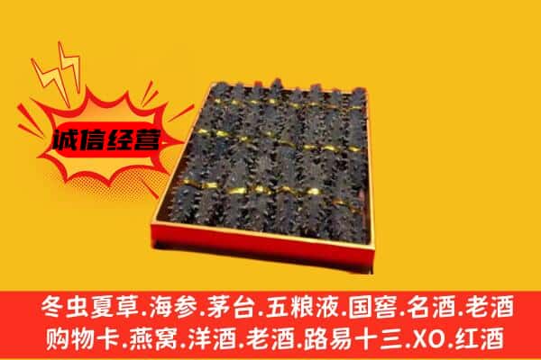 抚宁区回收海参